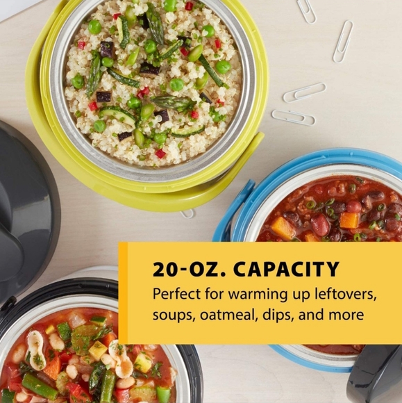 Crockpot 20-oz Lunch Crock Food Warmer Heated Lunch Box  Crockpot Lunch Box